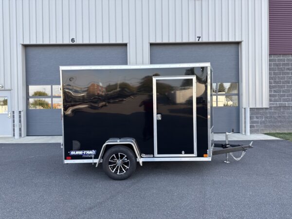 6' x 10' 3K Sure-Trac Pro Series Wedge Cargo Enclosed Trailer STW7210SA - Image 2