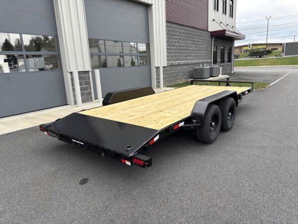 18' 10K Sure-Trac C-Channel Car Trailer ST8218CHW-B-100 - Image 3