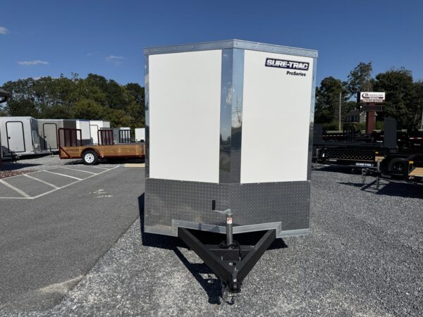 6' x 10' 3K Sure-Trac Pro Series Wedge Cargo Enclosed Trailer STW7210SA - Image 8