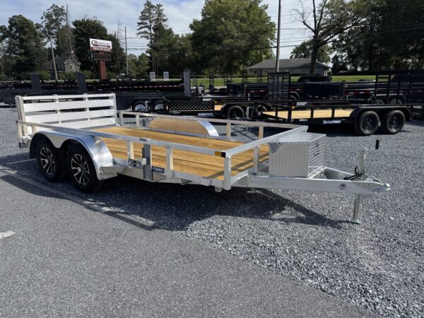 7' x 14' 7K Sure-Trac Alum Tube Top Landscape Trailer ST-UTTA8214-070