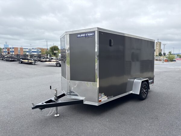 6' x 12' 3K Sure-Trac Pro Series Wedge Cargo Enclosed Trailer - Image 6
