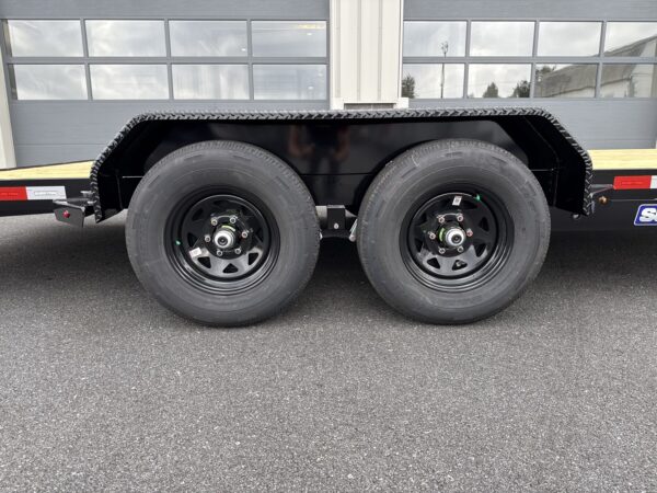 18' 10K Sure-Trac C-Channel Car Trailer ST8218CHW-B-100 - Image 9