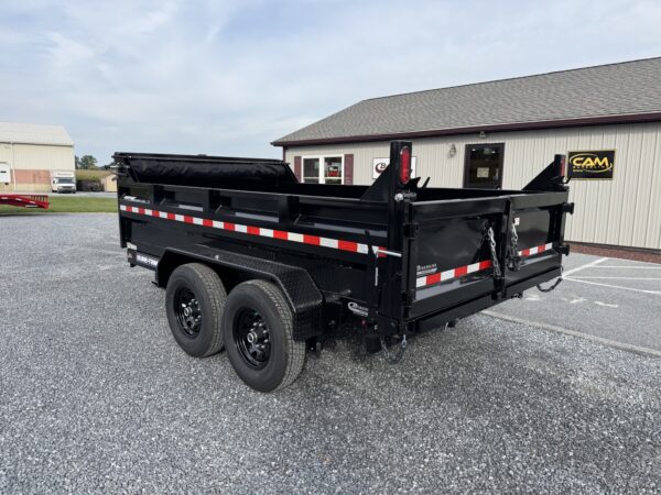 7' X 12' 14K Sure-Trac HD Telescopic Dump Trailer ST-HTDU8212-140 - Image 5