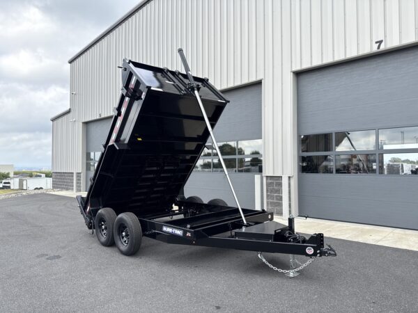 7' X 12' 12K Sure-Trac HD Telescopic Dump Trailer ST8212TLDD-B-120 - Image 13