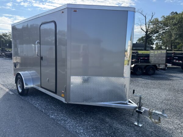 7' x 15'  3K Legend Flat Top V-Nose Enclosed Trailer