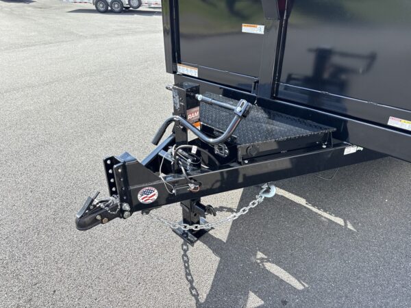 7' X 14' 14K Sure-Trac HD Scissors Dump Trailer ST8214HLOD-B-140 - Image 8