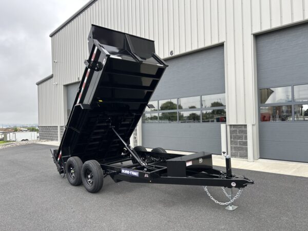 6' X 12' 10K Sure-Trac SD Low Profile Dump Trailer ST7212D1R-B-100 - Image 12