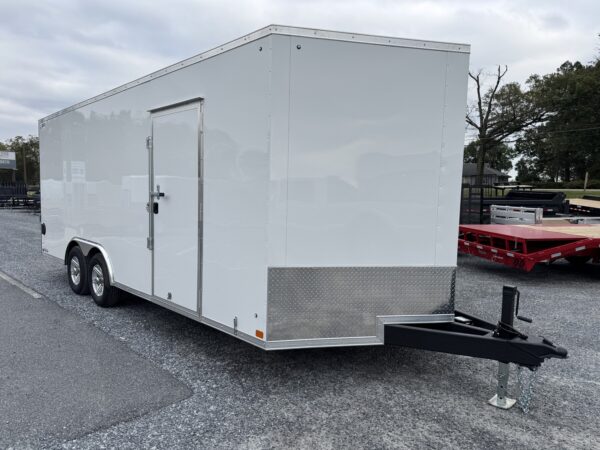 8.5' x 20' 10K ITI Cargo Flat Top V-Nose Enclosed, Car Trailer