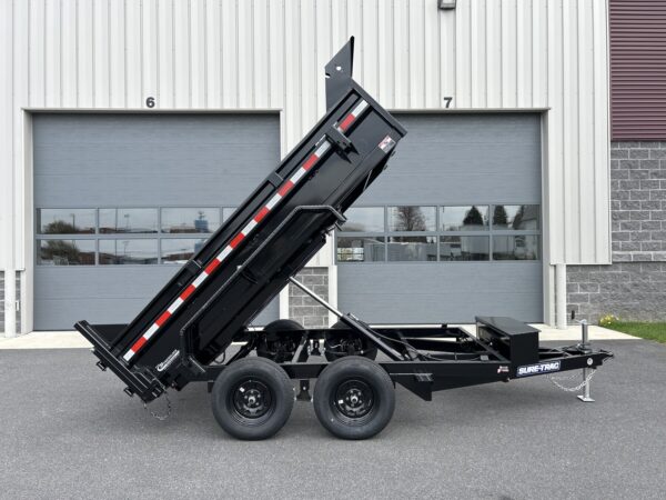 6' X 10' 7K Sure-Trac SD Low Profile Dump Trailer ST7210D1R-B-070 - Image 9