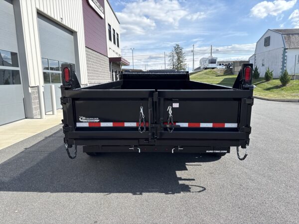 7' X 14' 14K Sure-Trac HD Scissors Dump Trailer ST8214HLOD-B-140 - Image 4