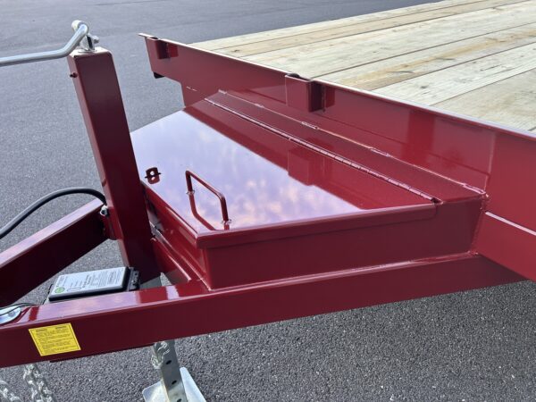 8' x 16' 7K Burkholder  Deckover Trailer HT8016 - Image 9
