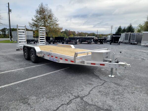 7’ X 18’ 10K Sure-Trac Alum Implement Equipment Trailer ST8218ET-A-100