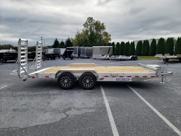 7’ X 18’ 10K Sure-Trac Alum Implement Equipment Trailer ST8218ET-A-100 - Image 2