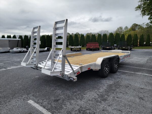 7’ X 18’ 10K Sure-Trac Alum Implement Equipment Trailer ST8218ET-A-100 - Image 3