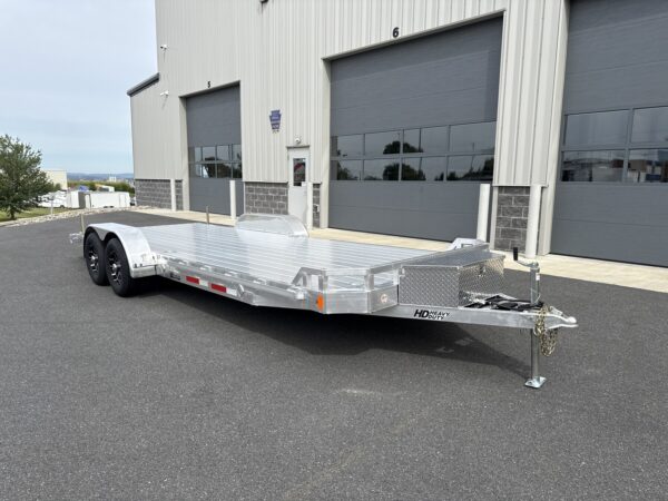 7' x 22' 10K Black Rhino Car Hauler Car Trailer CH722A-10