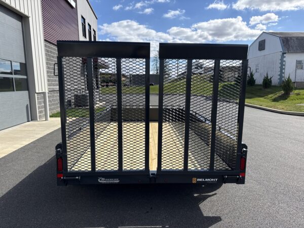 7' x 12'-7K Belmont Solid Side Landscape Trailer LT612SS-7K - Image 4