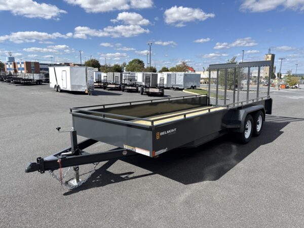7' x 18' 7K Belmont Solid Side Landscape Trailer LT618SS-7K - Image 6