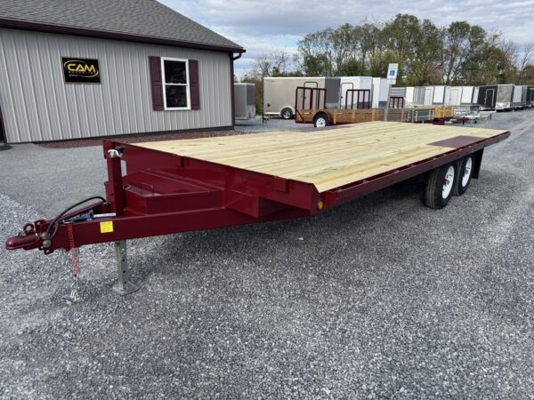 8.5' x 20' 10K Burkholder  Deckover Trailer HT8520 - Image 7