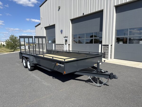7' x 18' 7K Belmont Solid Side Landscape Trailer LT618SS-7K