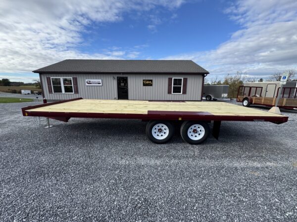 8.5' x 20' 10K Burkholder  Deckover Trailer HT8520 - Image 6