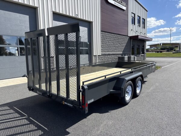 7' x 18' 7K Belmont Solid Side Landscape Trailer LT618SS-7K - Image 3