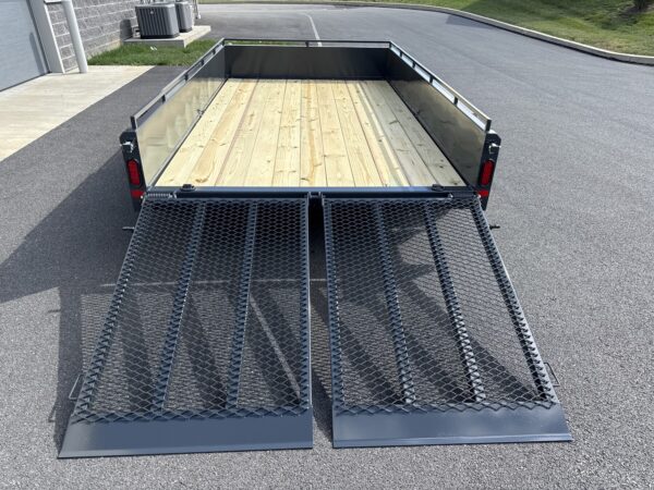 7' x 12'-7K Belmont Solid Side Landscape Trailer LT612SS-7K - Image 10
