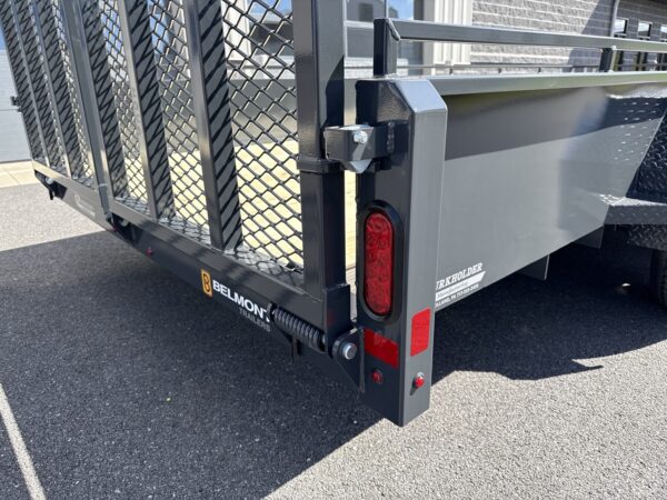 7' x 18' 7K Belmont Solid Side Landscape Trailer LT618SS-7K - Image 11