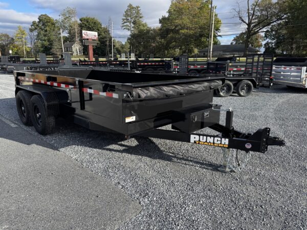 7' x 14' 14K Punch Scissors Dump Trailer W-SDU8314-140 - Image 2