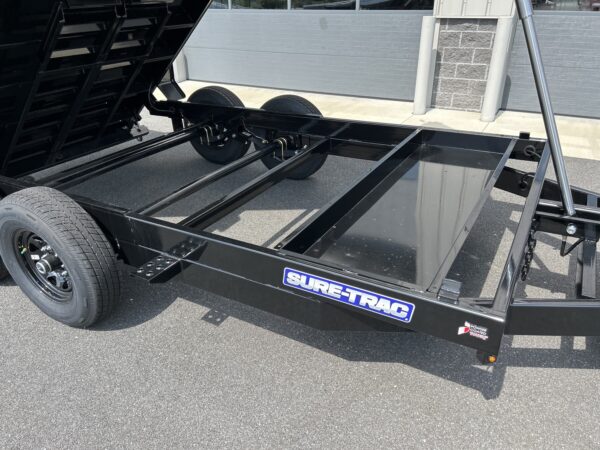 7' X 14' 14K Sure-Trac HD Telescopic Dump Trailer ST-8214TLDD-B-140 - Image 13