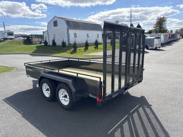 7' x 12'-7K Belmont Solid Side Landscape Trailer LT612SS-7K - Image 5
