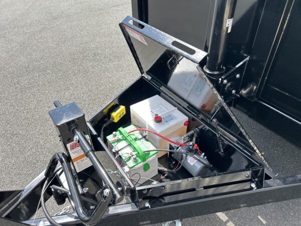 7' X 14' 14K Sure-Trac HD Telescopic Dump Trailer ST-8214TLDD-B-140 - Image 8