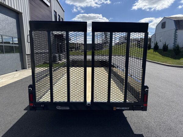 7' x 18' 7K Belmont Solid Side Landscape Trailer LT618SS-7K - Image 4
