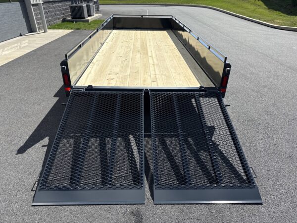 7' x 18' 7K Belmont Solid Side Landscape Trailer LT618SS-7K - Image 13
