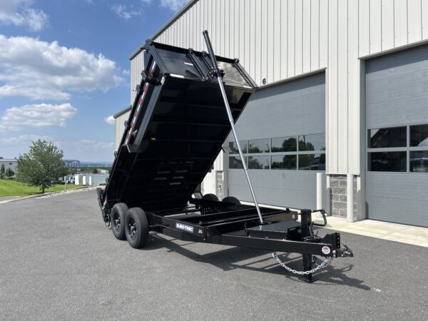 7' X 14' 14K Sure-Trac HD Telescopic Dump Trailer ST-8214TLDD-B-140 - Image 10