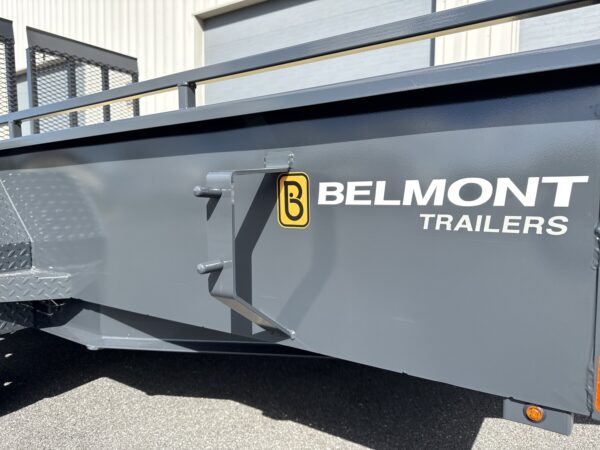 7' x 12'-7K Belmont Solid Side Landscape Trailer LT612SS-7K - Image 8