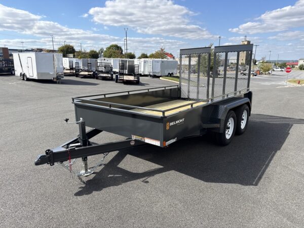 7' x 12'-7K Belmont Solid Side Landscape Trailer LT612SS-7K - Image 6