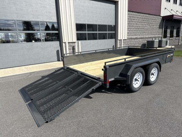 7' x 12'-7K Belmont Solid Side Landscape Trailer LT612SS-7K - Image 9