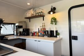 Coffee Trailer at Burkholder Trailers